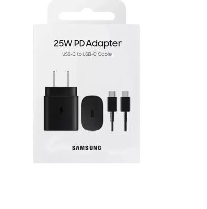 Cargador Samsung 25W negro c/cable  EP-T2510XBEGUS